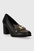 Туфлі MICHAEL Michael Kors Rory колір чорний каблук блок 40F3ROMP2L Туфлі MICHAEL Michael Kors Rory колір чорний каблук блок 40F3ROMP2L
