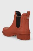 Гумові чоботи Barbour Wilton жіночі колір помаранчевий LRF0066OR31