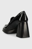 Шкіряні туфлі Alohas Take Off жіночі колір чорний каблук блок S00272.253