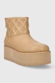 Зимові чоботи Guess JILLA колір бежевий FL8JIA ELE10 Зимові чоботи Guess JILLA колір бежевий FL8JIA ELE10