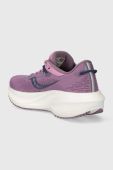 Бігові кросівки Saucony Triumph 21 колір фіолетовий