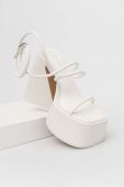 Шкіряні сандалі Naked Wolfe Angel колір білий Шкіряні сандалі Naked Wolfe Angel колір білий