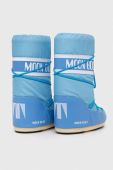 Зимові чоботи Moon Boot ICON NYLON 14004400.088 колір блакитний Зимові чоботи Moon Boot ICON NYLON 14004400.088 колір блакитний