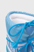Зимові чоботи Moon Boot ICON NYLON 14004400.088 колір блакитний Зимові чоботи Moon Boot ICON NYLON 14004400.088 колір блакитний