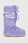 Зимові чоботи Moon Boot ICON NYLON колір фіолетовий 14004400.089 Зимові чоботи Moon Boot ICON NYLON колір фіолетовий 14004400.089