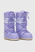 Зимові чоботи Moon Boot ICON NYLON колір фіолетовий 14004400.089 Зимові чоботи Moon Boot ICON NYLON колір фіолетовий 14004400.089
