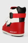 Зимові чоботи Moon Boot SNEAKER MID колір червоний 14028200.004