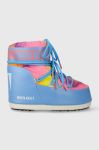 Зимові чоботи Moon Boot ICON LOW TIE DYE 14094200.001 колір барвистий Зимові чоботи Moon Boot ICON LOW TIE DYE 14094200.001 колір барвистий