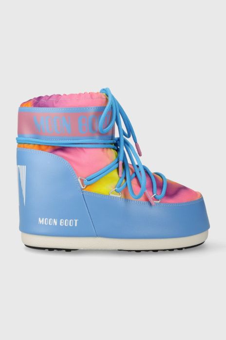 Зимові чоботи Moon Boot ICON LOW TIE DYE 14094200.001 колір барвистий Зимові чоботи Moon Boot ICON LOW TIE DYE 14094200.001 колір барвистий