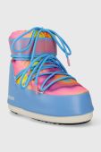 Зимові чоботи Moon Boot ICON LOW TIE DYE 14094200.001 колір барвистий Зимові чоботи Moon Boot ICON LOW TIE DYE 14094200.001 колір барвистий