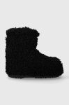 Зимові чоботи Moon Boot ICON LOW FAUX CURLY колір чорний 14094500.001 Зимові чоботи Moon Boot ICON LOW FAUX CURLY колір чорний 14094500.001