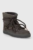 Замшеві чоботи Inuikii Classic Nabuk колір сірий 75202-060 Замшеві чоботи Inuikii Classic Nabuk колір сірий 75202-060