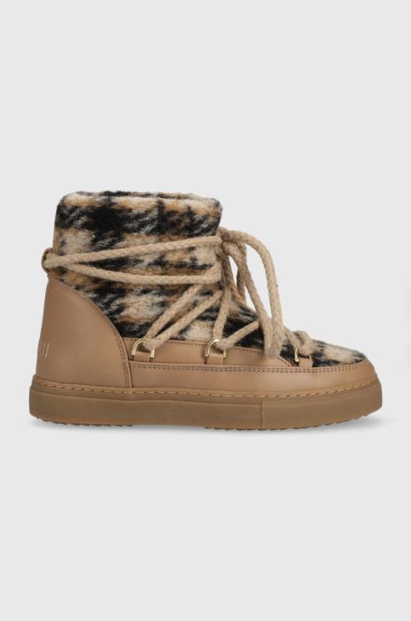 Зимові чоботи Inuikii Wool колір бежевий 75202-063 Зимові чоботи Inuikii Wool колір бежевий 75202-063