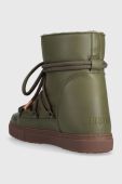Шкіряні чоботи Inuikii Full Leather Wedge колір зелений 75203-087 Шкіряні чоботи Inuikii Full Leather Wedge колір зелений 75203-087