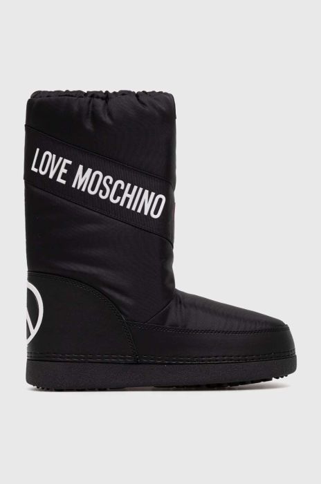 Зимові чоботи Love Moschino SKIBOOT20 колір чорний JA24032G0HISA000 Зимові чоботи Love Moschino SKIBOOT20 колір чорний JA24032G0HISA000
