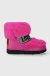 Зимові чоботи Love Moschino SKIBOOT20 колір рожевий JA24202G0HJW0604 Зимові чоботи Love Moschino SKIBOOT20 колір рожевий JA24202G0HJW0604