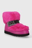 Зимові чоботи Love Moschino SKIBOOT20 колір рожевий JA24202G0HJW0604 Зимові чоботи Love Moschino SKIBOOT20 колір рожевий JA24202G0HJW0604