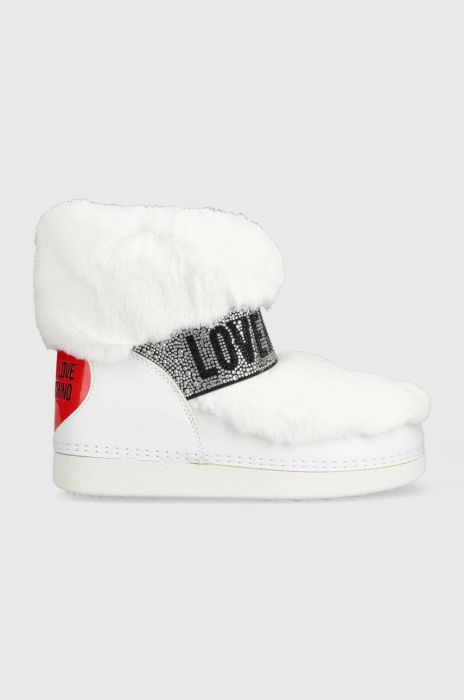 Зимові чоботи Love Moschino SKIBOOT20 колір білий JA24202G0HJW0100 Зимові чоботи Love Moschino SKIBOOT20 колір білий JA24202G0HJW0100