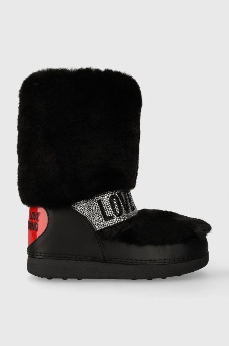 Зимові чоботи Love Moschino SKIBOOT20 колір чорний JA24222G0HJW0000 Зимові чоботи Love Moschino SKIBOOT20 колір чорний JA24222G0HJW0000