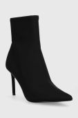 Черевики Steve Madden Layne жіночі колір чорний на шпильці SM11002330
