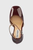 Туфлі Steve Madden Tamy колір бордовий каблук блок SM11002323