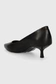 Туфлі Tommy Hilfiger POINTY KITTEN HEEL PUMP колір чорний FW0FW07524 Туфлі Tommy Hilfiger POINTY KITTEN HEEL PUMP колір чорний FW0FW07524