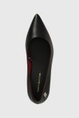 Туфлі Tommy Hilfiger POINTY KITTEN HEEL PUMP колір чорний FW0FW07524 Туфлі Tommy Hilfiger POINTY KITTEN HEEL PUMP колір чорний FW0FW07524