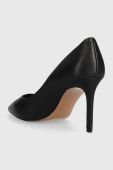 Шкіряні туфлі Tommy Hilfiger ESSENTIAL POINTED PUMP колір чорний FW0FW07533 Шкіряні туфлі Tommy Hilfiger ESSENTIAL POINTED PUMP колір чорний FW0FW07533