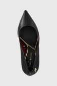 Шкіряні туфлі Tommy Hilfiger ESSENTIAL POINTED PUMP колір чорний FW0FW07533 Шкіряні туфлі Tommy Hilfiger ESSENTIAL POINTED PUMP колір чорний FW0FW07533