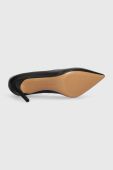 Шкіряні туфлі Tommy Hilfiger ESSENTIAL POINTED PUMP колір чорний FW0FW07533 Шкіряні туфлі Tommy Hilfiger ESSENTIAL POINTED PUMP колір чорний FW0FW07533