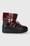 Зимові чоботи Tommy Hilfiger TARTAN SNOWBOOT колір синій FW0FW07612 Зимові чоботи Tommy Hilfiger TARTAN SNOWBOOT колір синій FW0FW07612