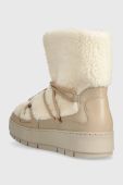 Зимові чоботи Tommy Hilfiger TOMMY TEDDY SNOWBOOT колір бежевий FW0FW07505 Зимові чоботи Tommy Hilfiger TOMMY TEDDY SNOWBOOT колір бежевий FW0FW07505