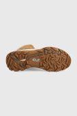 Зимові чоботи Jack Wolfskin Everquest Texapore Snow High колір бежевий Зимові чоботи Jack Wolfskin Everquest Texapore Snow High колір бежевий
