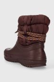 Зимові чоботи Crocs Classic Neo Puff Luxe Boot колір бордовий 207312