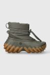 Зимові чоботи Crocs Echo Boot колір зелений 208716 Зимові чоботи Crocs Echo Boot колір зелений 208716