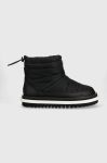 Зимові чоботи Tommy Jeans TJW PADDED FLAT BOOT колір чорний EN0EN02292 Зимові чоботи Tommy Jeans TJW PADDED FLAT BOOT колір чорний EN0EN02292