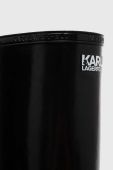 Гумові чоботи Karl Lagerfeld KALOSH NFT жіночі колір чорний KL47090N Гумові чоботи Karl Lagerfeld KALOSH NFT жіночі колір чорний KL47090N