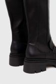 Чоботи Twinset жіночі колір чорний на платформі 232TCT068 Чоботи Twinset жіночі колір чорний на платформі 232TCT068
