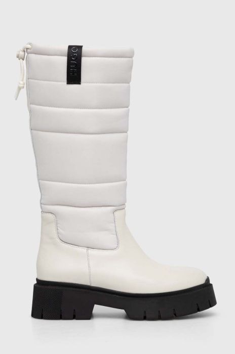 Зимові чоботи HUGO Kris колір бежевий 50504706 Зимові чоботи HUGO Kris колір бежевий 50504706