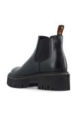 Шкіряні черевики Bianco BIAGARBI жіночі колір чорний на платформі 11300081 Шкіряні черевики Bianco BIAGARBI жіночі колір чорний на платформі 11300081