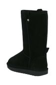 Замшеві чоботи Bianco BIASNOW колір чорний 11330010 Замшеві чоботи Bianco BIASNOW колір чорний 11330010