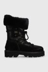Шкіряні чоботи Blauer Eva жіночі колір чорний F3EVA06.LEA Шкіряні чоботи Blauer Eva жіночі колір чорний F3EVA06.LEA