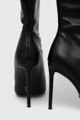 Чоботи Steve Madden Vanguard жіночі колір чорний на шпильці SM11002589