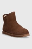 Замшеві чоботи Emu Australia Dofida Mini колір коричневий W12645.OAK Замшеві чоботи Emu Australia Dofida Mini колір коричневий W12645.OAK