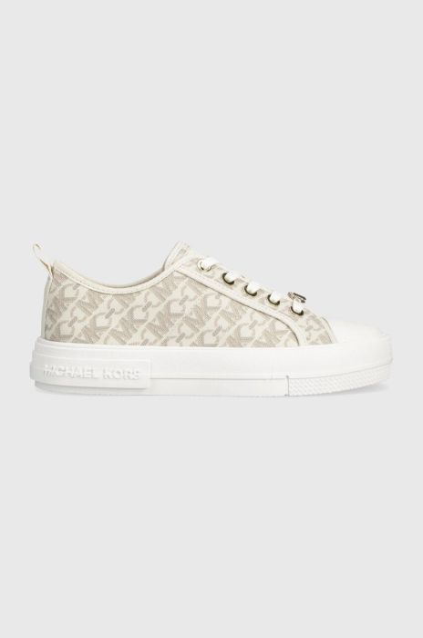 Кеди MICHAEL Michael Kors Evy жіночі колір бежевий 43H3EYFS1B Кеди MICHAEL Michael Kors Evy жіночі колір бежевий 43H3EYFS1B