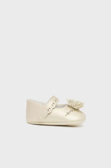Черевики для немовля Mayoral Newborn колір бежевий (3430209) Черевики для немовля Mayoral Newborn колір бежевий (3430209)