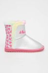 Дитячі чоботи Agatha Ruiz de la Prada колір срібний (3605903) Дитячі чоботи Agatha Ruiz de la Prada колір срібний (3605903)