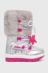 Дитячі чоботи Agatha Ruiz de la Prada колір срібний (3500747) Дитячі чоботи Agatha Ruiz de la Prada колір срібний (3500747)