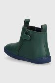 Дитячі шкіряні черевики Camper Peu Cami FW колір зелений Дитячі шкіряні черевики Camper Peu Cami FW колір зелений
