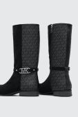 Дитячі зимові черевики Michael Kors колір чорний